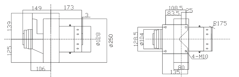 KAD15-DC1.5KW直流驱动轮示意图