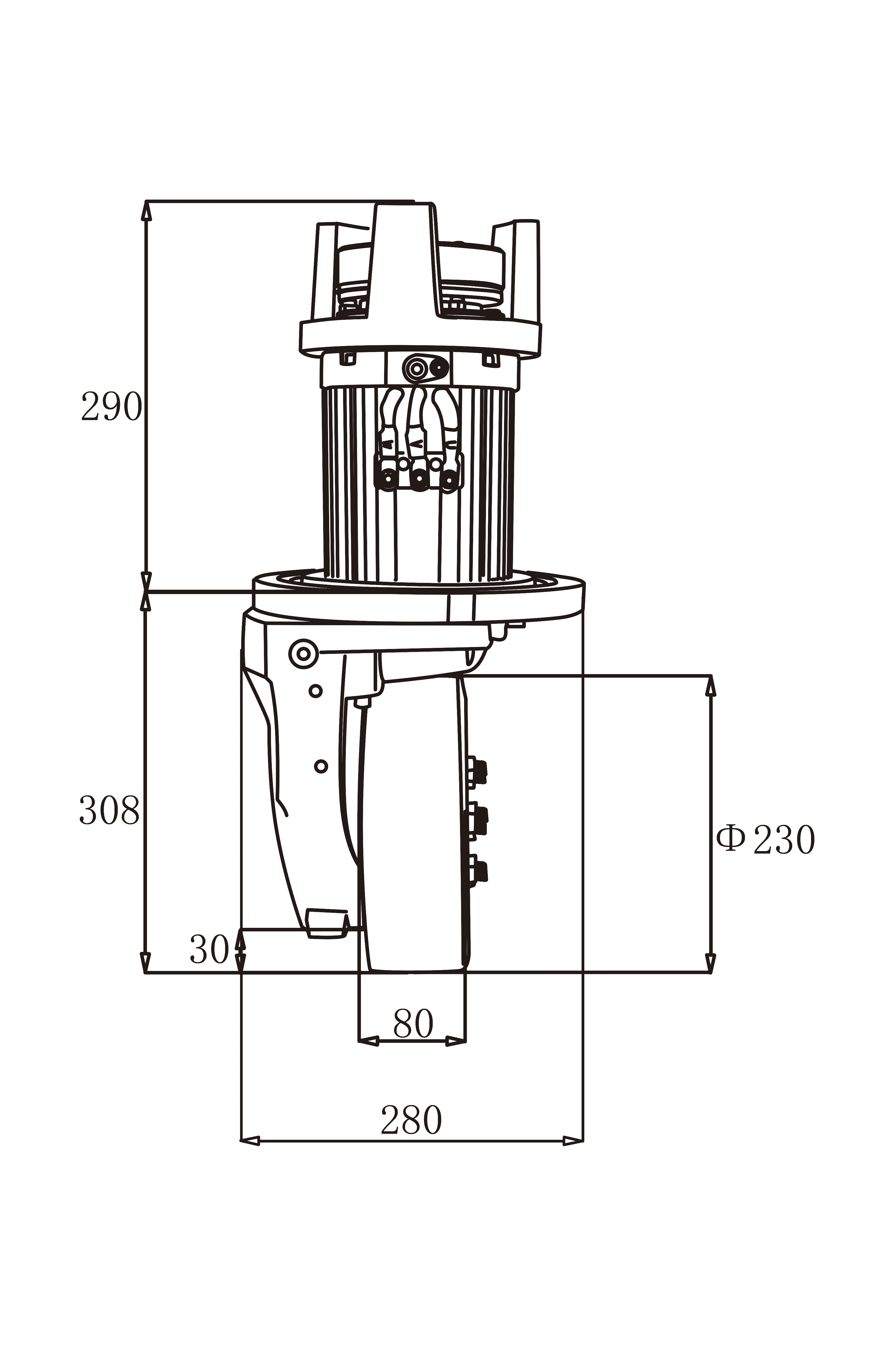 KAD15-ACL交流立式驱动轮厂家