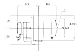 KAD45-DCY驱动轮示意图